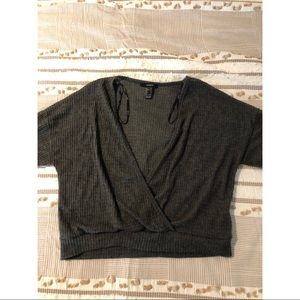 RELAXED GRAY SWEATER